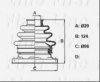 FIRST LINE FCB6385 Bellow, driveshaft